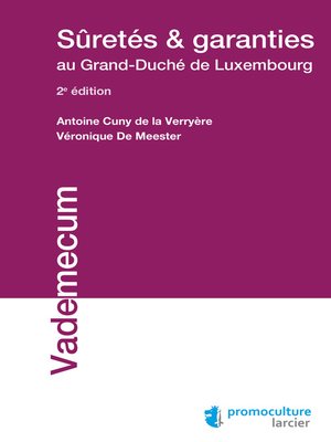 cover image of Sûretés et garanties au Grand-Duché de Luxembourg